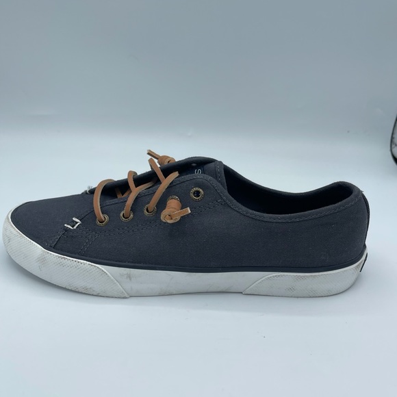 Sperry top-sider navy blue sneakers women's size 7 - Picture 3 of 12